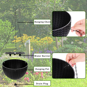 Foraineam heavy-duty chain hanger provides secure overhead support.