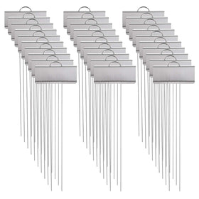 Foraineam stainless-steel garden marker with 11-1/2 inch height for durable outdoor labeling.