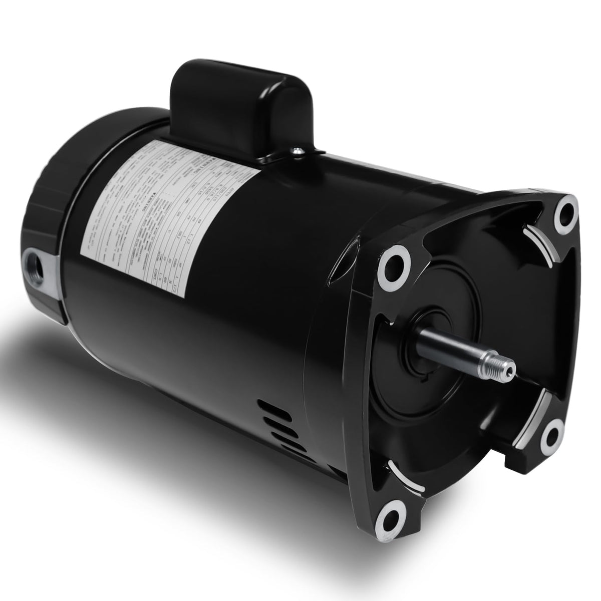 FOREBEN 1.5 HP pool pump motor front view, ready for direct replacement.