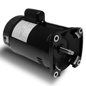 FOREBEN 1.5 HP pool pump motor front view, ready for direct replacement.