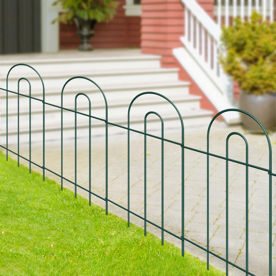 FOREHOGAR decorative garden fence arch panel for elegant edging and plant separation.