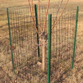 FOREHOGAR 2x3 inch mesh keeps rabbits and cats out of beds.