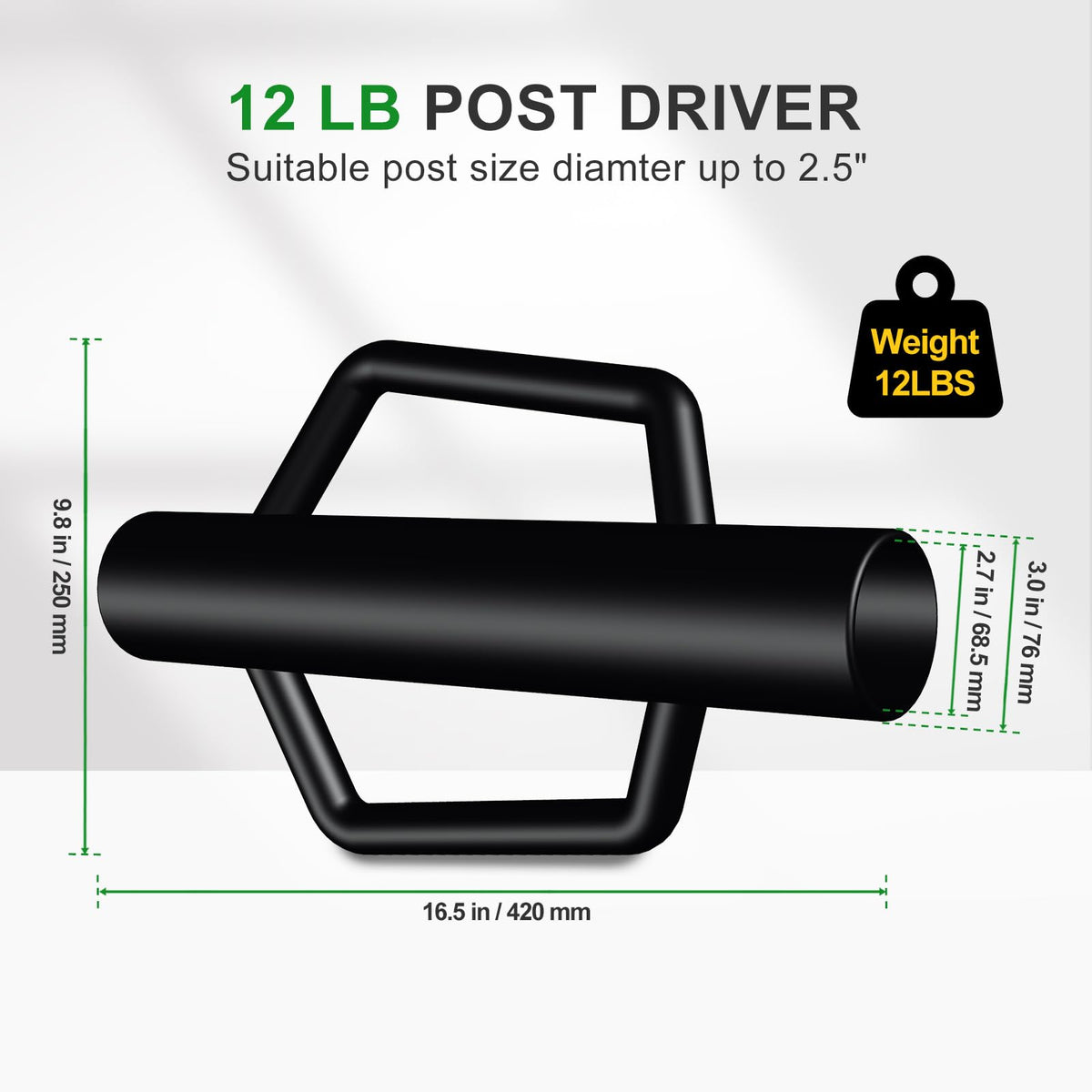 FOREHOGAR ergonomic grip design reduces fatigue during driving