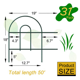 FOREHOGAR metal wire panel border highlights the arched design for decorative appeal.