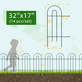 FOREHOGAR outdoor green fence panel blends with garden aesthetics.