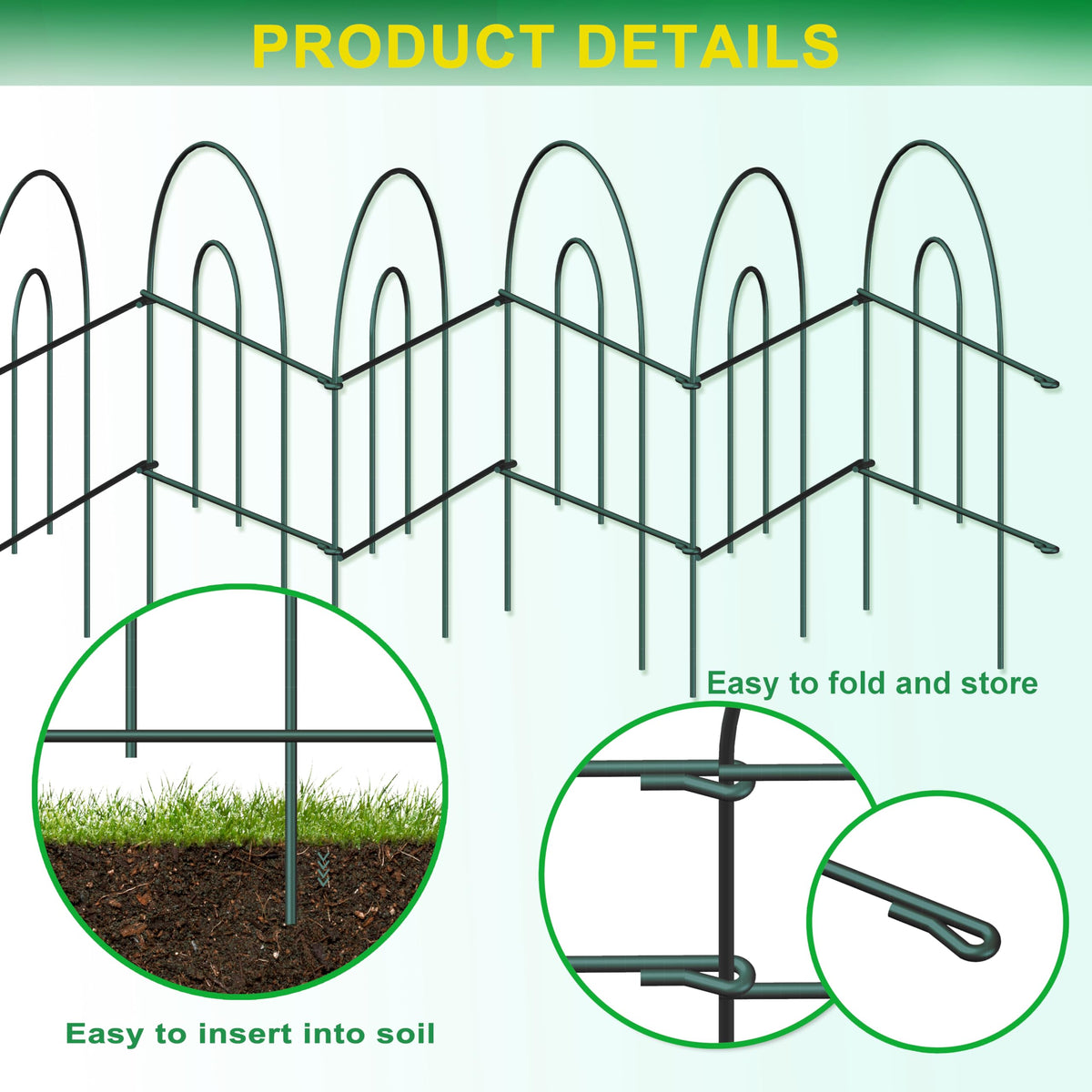 FOREHOGAR rustproof powder coated finish offers outdoor durability and minimal maintenance.