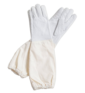 FOREST BEEKEEPING SUPPLY goatskin glove ideal for hive maintenance and honey harvesting.