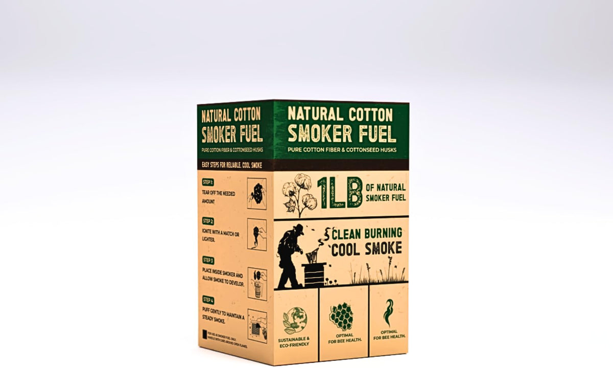 FOREST BEEKEEPING SUPPLY long burn smoker fuel delivers continuous smoke.