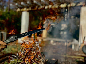Forest Originals Saboten comfortable grip keeps hands steady during pruning tasks.