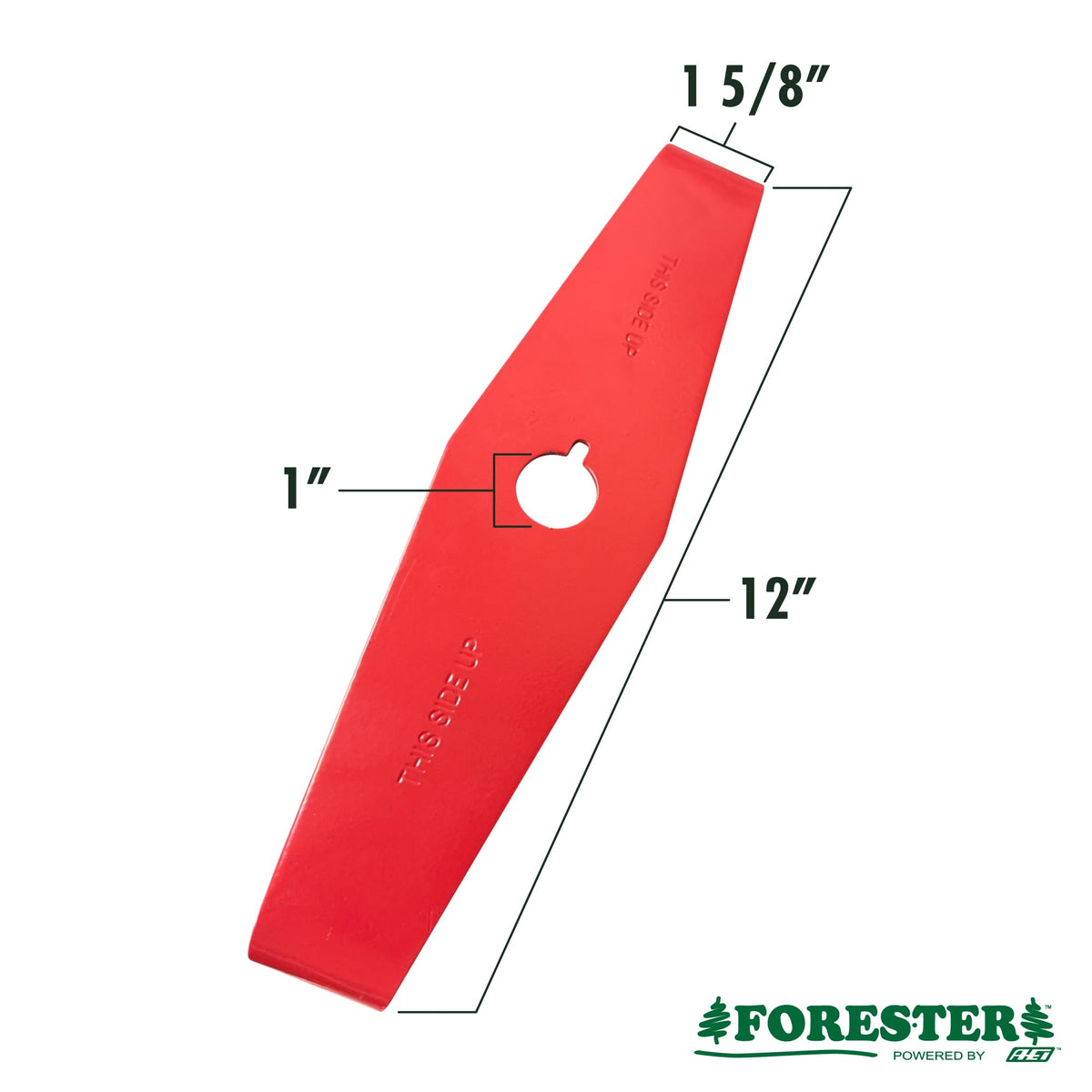FORESTER 4mm hardened steel construction emphasizes durability for long-lasting use.