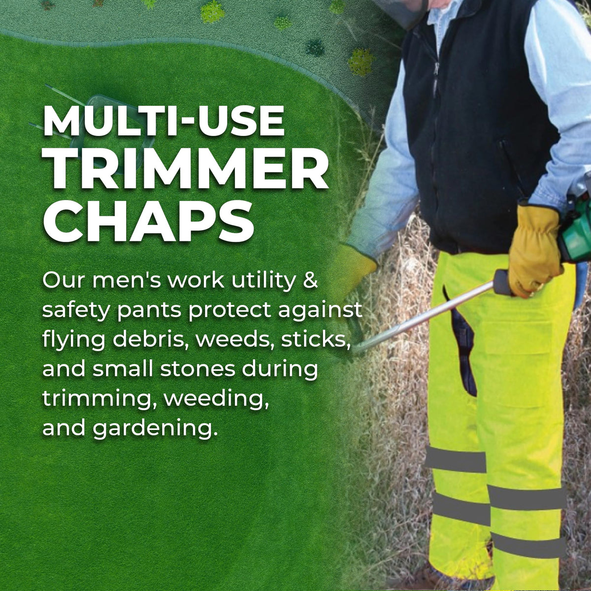 FORESTER ANSI 107-2015 certified safety pants support outdoor work