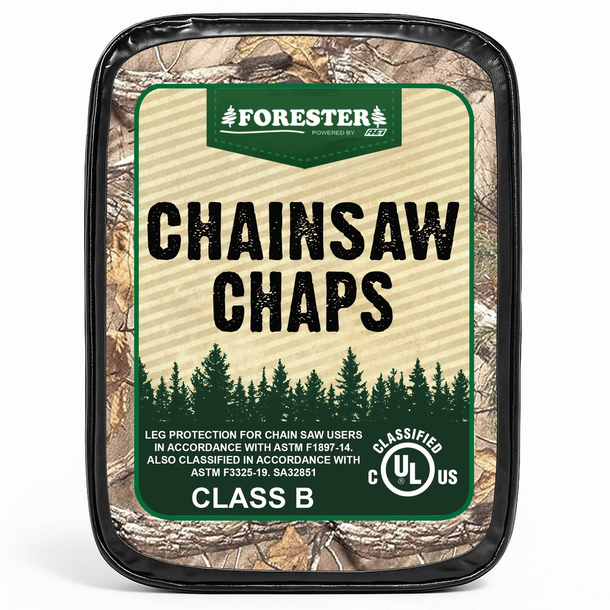 FORESTER chainsaw chaps pocket keeps essential tools within reach on the job