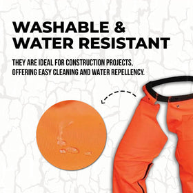 FORESTER washable and water-resistant design protects clothes from debris