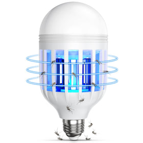 Forhimn Bug Zapper Light Bulb front view showing 2-in-1 lighting and insect control