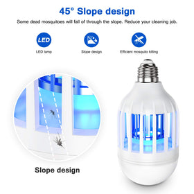 Forhimn bug zapper bulb ideal for kitchen use without sprays