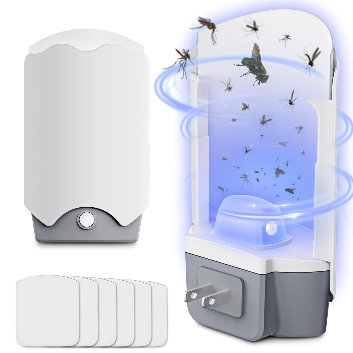 Forhimn Fly Trap indoor front view, compact design provides discreet room protection