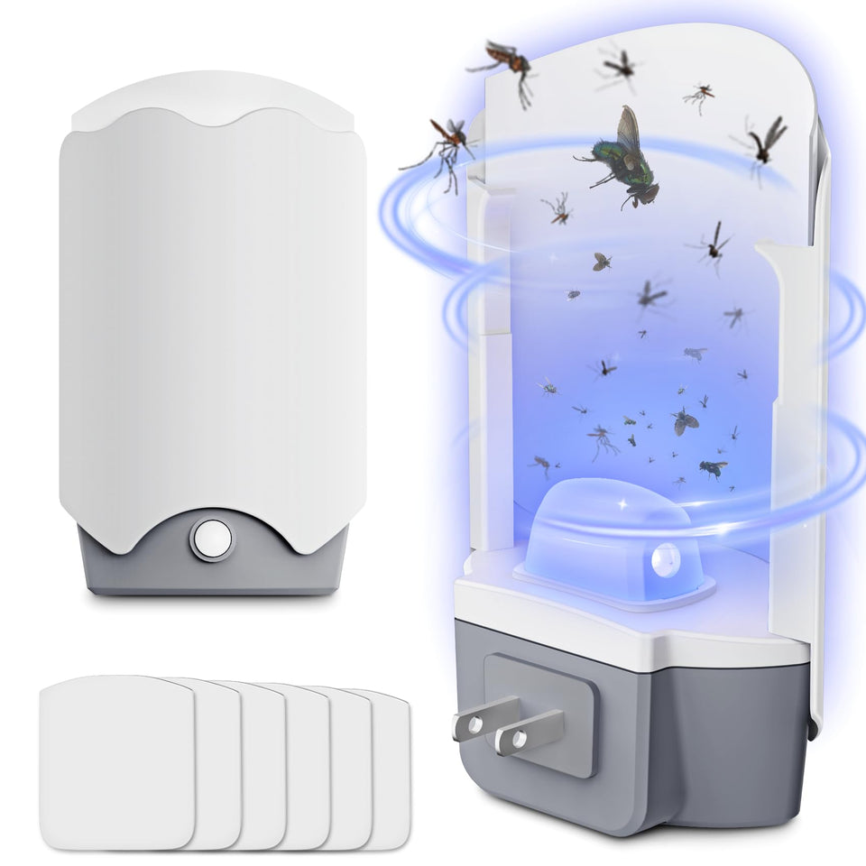 Forhimn Fly Trap indoor front view, compact design provides discreet room protection
