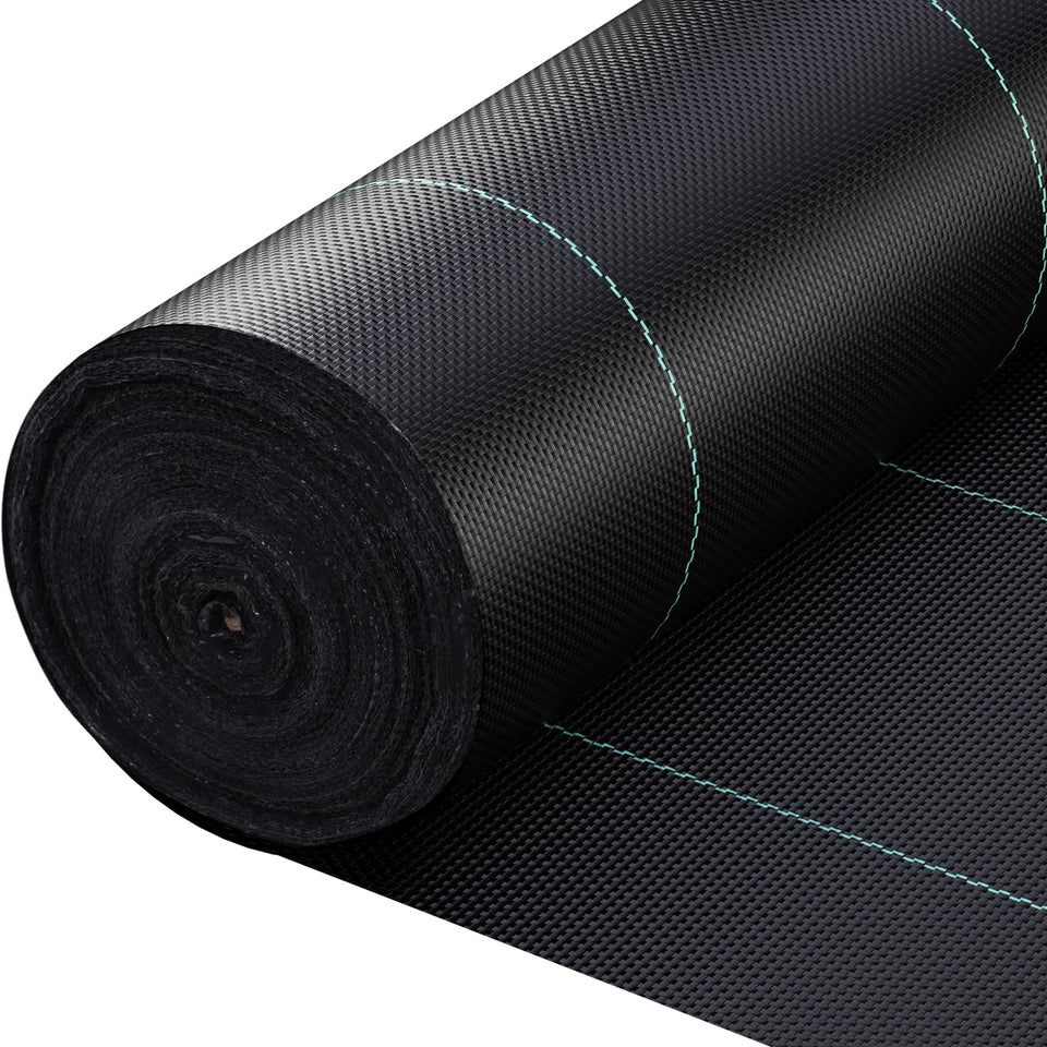 Forimo Driveway Fabric roll 6x300 ft for erosion control and weed suppression