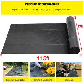 Forimo woven weed barrier demonstrates airflow and water passage for soil health