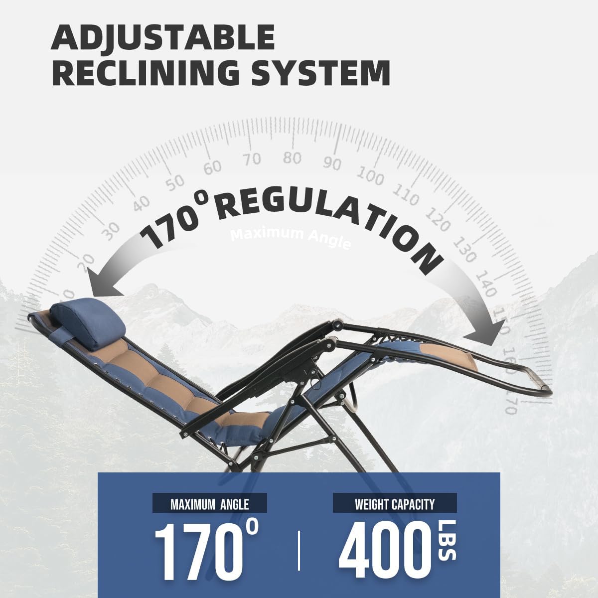 Foristrail Carry strap folding design enables easy transport and quick setup.