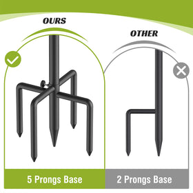 Forlogic multi purpose hanging items demonstrating bird feeders and baskets