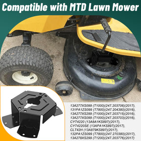 ForoGore 2-pack side profile, slim durable design for mower decks