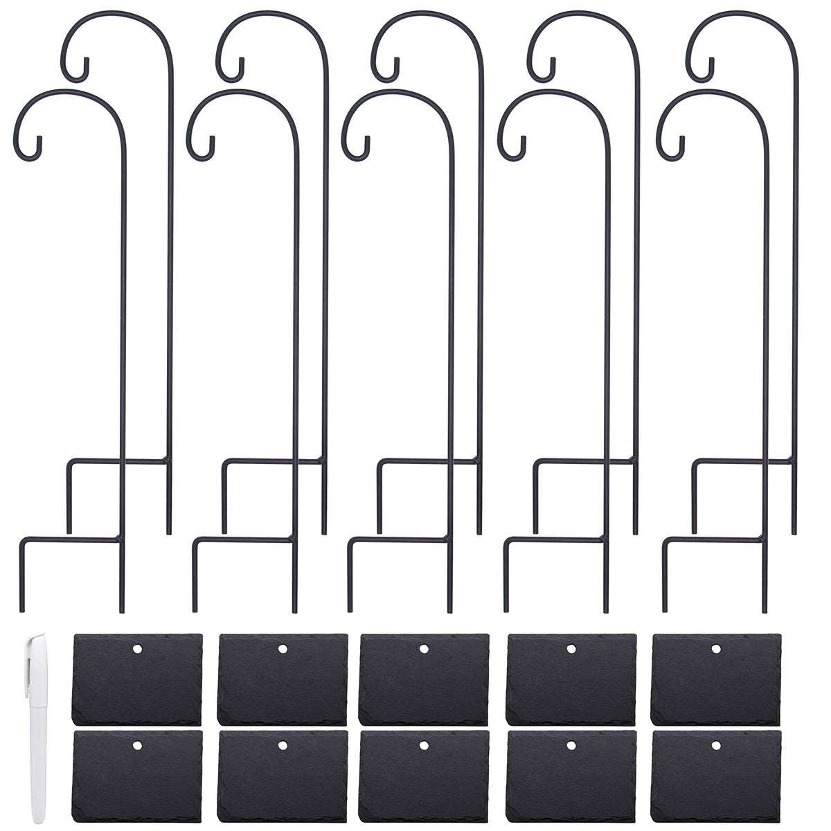 FORUP H-shaped garden stakes keep labels upright and visible