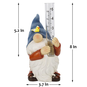 Forup hand-painted gnome statue adds charm to patios and lawns.