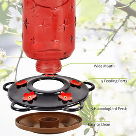 FORUP hanging base and wide-mouth bottle simplify filling and cleaning.