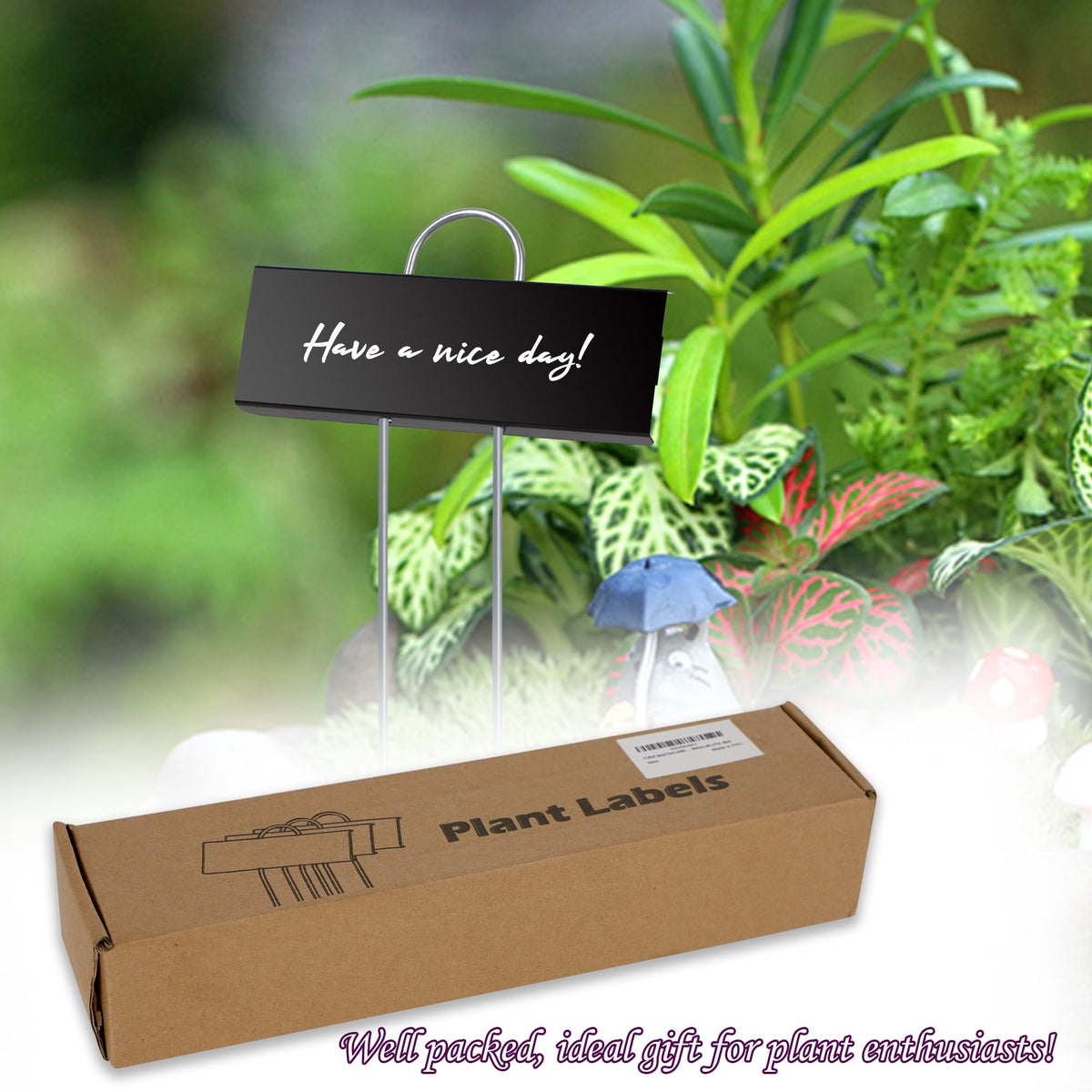 FORUP tidy plant labels simplify labeling in pots and garden beds