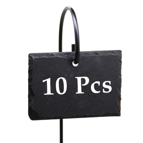 FORUP slate plant labels mark garden beds with durable markers