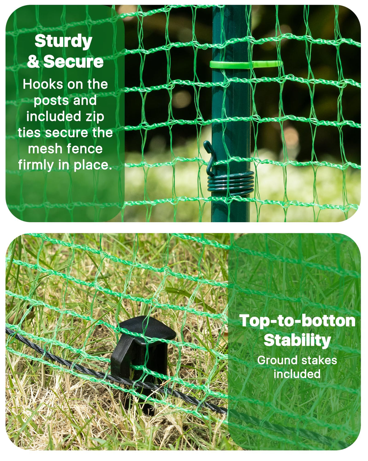 Forvenora versatile outdoor fence usable in gardens, patios, and driveways.
