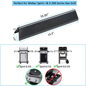 Durable porcelain-enameled heat plates by FORYEYC 7635 for easy cleanup and longevity