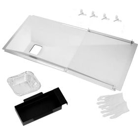 FORYEYC adjustable grease tray fits Nexgrill and Char-Broil grills.