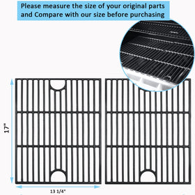 FORYEYC cast-iron porcelain-coated grate showing even heat distribution for consistent searing