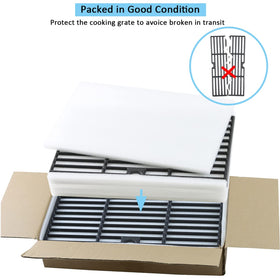 FORYEYC durable, heat-retaining grate helps maintain steady cooking temperatures