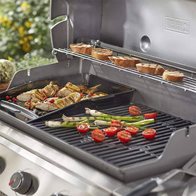 FORYEYC compatible with Weber Genesis II models, broadening grill versatility.