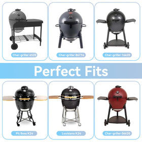 FORYEYC 7-inch removable center grate enables flexible charcoal or flame adjustments