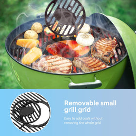 FORYEYC 19.5-inch diameter provides large cooking area for family meals and backyard gatherings