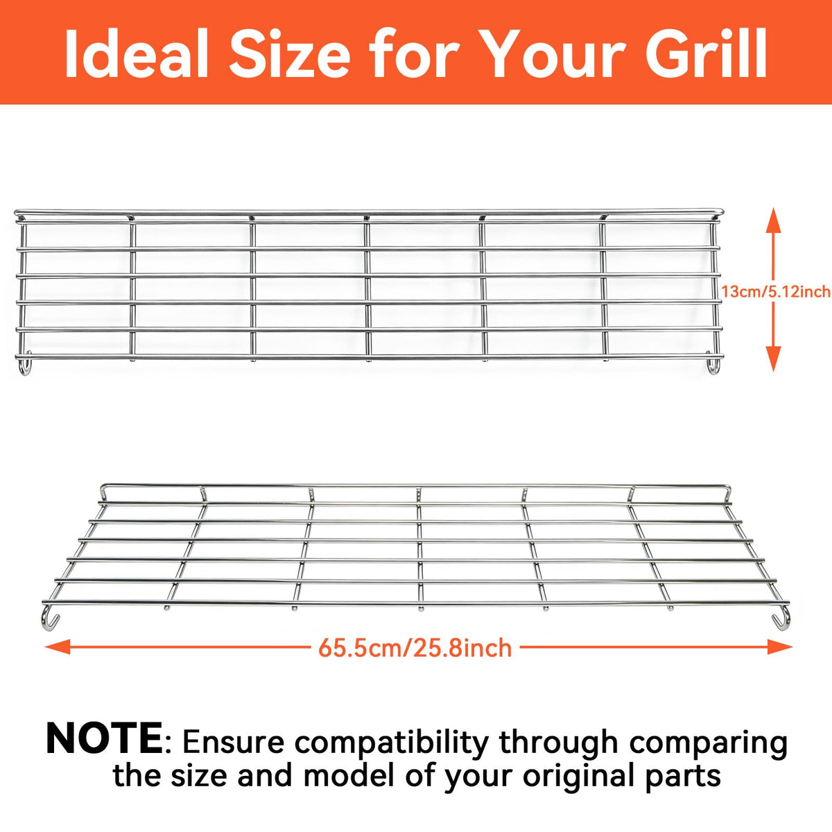 FORYEYC warming rack dimensions 25-75x6 reveal ample surface area.