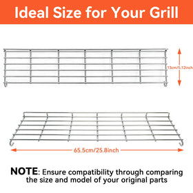 FORYEYC warming rack dimensions 25-75x6 reveal ample surface area.
