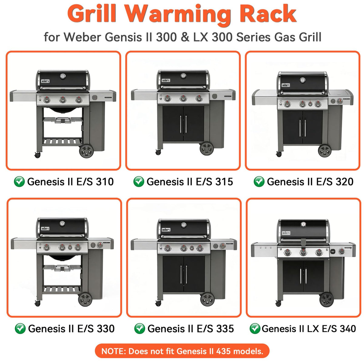FORYEYC warming rack helps keep food warm without overcooking during grilling.