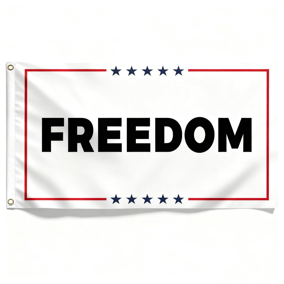 Fosiut Charlie Kirk White Freedom Flag 3x5 outdoor display with weather resistance.