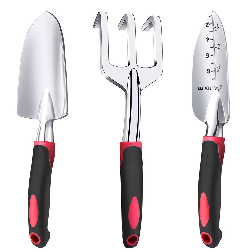 Fosiweelo garden tool set with hand shovel for precise planting and smooth digging
