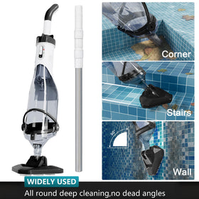 FOTING vacuum brush head enables stair and corner scrubbing for hard-to-reach spots