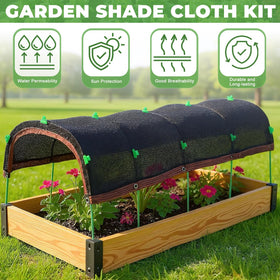 FOTSHARER tear-resistant shade cloth blocks harsh sun