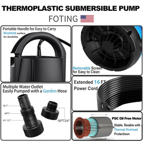 FOTING discharge adapters for versatile hose connections