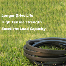 Fougcol deck belt close-up shows durable construction