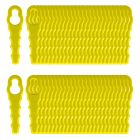 FourShow 50pcs blades pack for Ryobi Strimmer Head enables efficient grass trimming