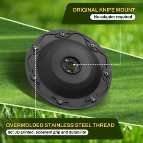 FourShow blade-disc for LUBA 2 AWD delivers efficient mowing and smoother results.